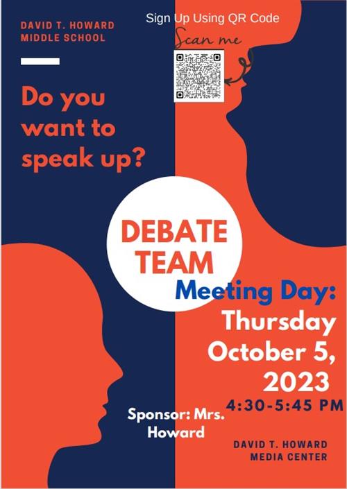 Debate Club Information